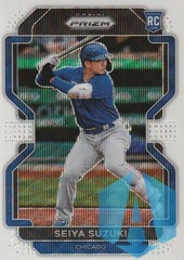 2022 Panini Prizm Prizms White Wave #46 Seiya Suzuki Cubs